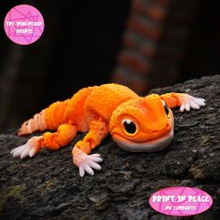 a.jpg PRINT IN PLACE CUTE FLEXI LEOPARD GECKO