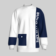 Men-Printed-Sweatshirt-BUILD-THE-LIFE_0.png Sweatshirt imprimé homme - BUILD THE LIFE | Marvelous / Clo3d / obj / fbx