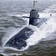 tijgerhaai.jpg Zwaardvisklasse / Swordfish class Submarine for RC scale 1/50