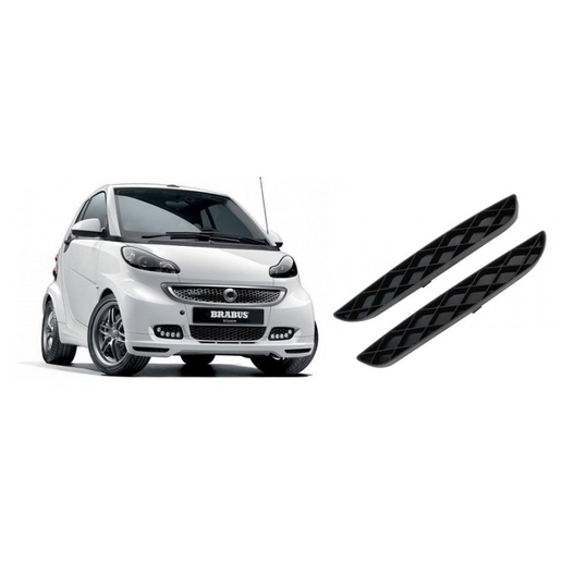 🛞 Smart ForTwo 451 Brabus Front Spoiler Grille gitter grill・ STL