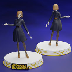 2.png STL file Nobara Kugisaki Jujutsu Kaisen 3D STL of Mobile Legends・Design to download and 3D print