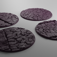 ovw2.png 4x 60mm bases with shattered tiles (+toppers)
