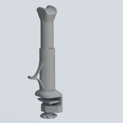Render_.jpg STL file Headphone + controller stand・3D printer design to download