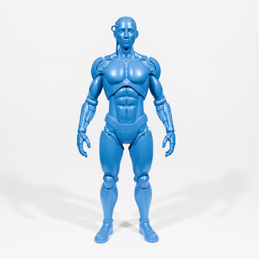 🤖 Android human・ STL File for 3D printing・Cults