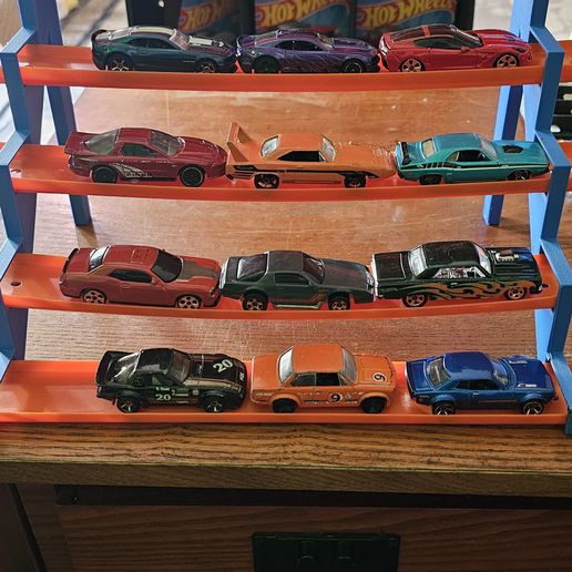 🥵 Hot Wheels Track Display Stand・ STL File for 3D printing