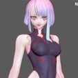 21.jpg LUCY CYBERPUNK EDGERUNNERS 2077 ANIME GIRL CHARACTER 3D PRINT