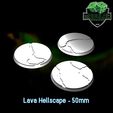 50mm.png Lava Hellscape - 50mm set