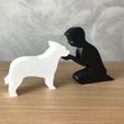 IMG-20240322-WA0174.jpg Boy and his American Staffordshire Terrier for 3D printer or laser cut