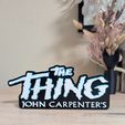 The-Thing-1.jpg The Thing john carpenter movie logo sign Fanart