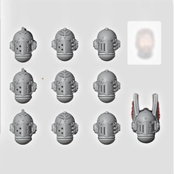 1.png Файл STL ШЛЕМЫ МРАЧНЫХ АНГЕЛОВ ДЛЯ НОВОЙ ЕРЕСИ・Модель для загрузки и 3D печати