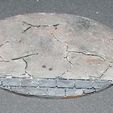 02.JPG 60x35mm Oval Bases (x18) for Dungeons & Dragons or Wahammer 40k tabletop Miniatures
