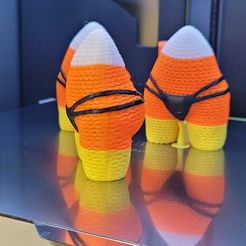KNITTED CANDY CORN WITH BOOTY AND G-STRING, 3D models download