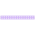uBeamX-beam-21x2x1.stl Générateur ultime de LegoBeam/BitBeam