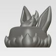 flareon04.jpg Flareon Pokemon - Keycap 3D mechanical keyboard - Eeveelutions