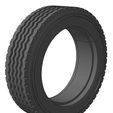 72_M1000_TRAILER_TYRE_01.jpg 1/72 Replacement tyre set for M1070 HET with M1000 Trailer Takom kit