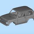 4.jpg Lada Niva with interior chassis WPL C 3D print RC bodies
