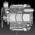 08.jpg Motor Pontiac 455 v8 Tri-Power 24ª e 18ª escala Impressão 3d de peças completas e separadas também