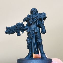 IMG_3459.jpg Descargar archivo STL gratis dama de la guerra・Modelo para la impresora 3D