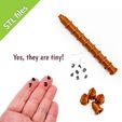 etsy-view4.jpg 6mm (0.24") NUMBER nanocutters for polymer clay, stackable 6mm cutters, set includes nine shapes