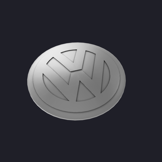Volks Wagon Emblem 3D MODEL 3D model