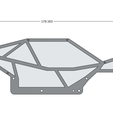 dimensions1.png STL file TRX4M Cage Chassis・3D printing model to download