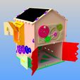 Bizihouse_3D-Model-Render-6.jpeg Small Childrens Didactic Model House For Laser Cutter-Engraver or CNC Router