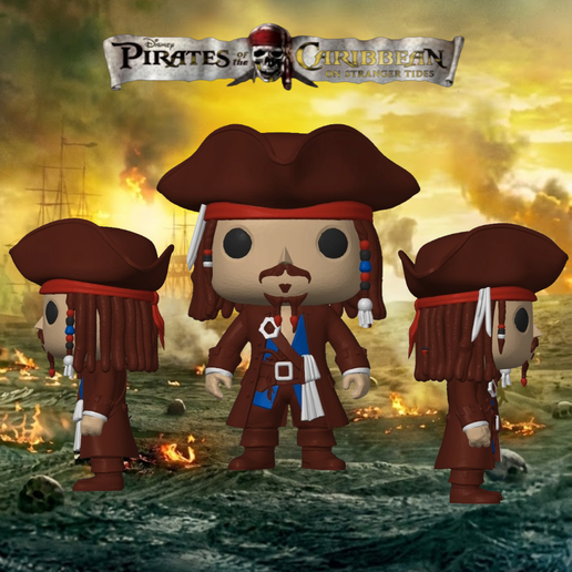 Captain Jack Sparrow Funko Style