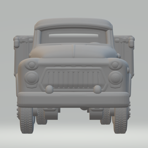 🚚 GAZ-53 (ГАЗ-53)・ STL File for 3D printing・Cults