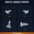 03_angles.png Ph Meter Storage Stand, Upright Holder, Calibration - 3D Printable STL File