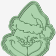 Grinch-navideño_e.png Grinch Christmas cookie cutter