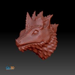 STL-99004-Dragon-Attyla3.jpg STL file Fantasy dragon Attyla -・3D printable model to download
