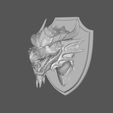 02.jpg Red Dragon Bust - Wall Trophy
