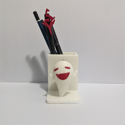 ghost.png Pen Holder: Adorable Hu Tao's Ghost