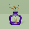 24.png 04 Empty Vases Collection - Modern Plant Vase - STL Printable