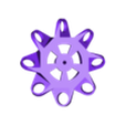 wheel-right.STL Mecanum Wheel remix (sunk in bolts and nuts)