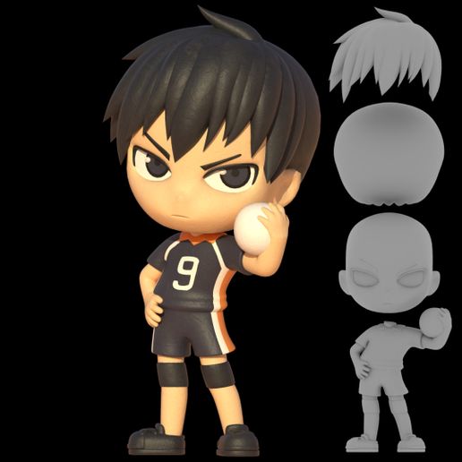 Kageyama (Haikyuu!!) Chibi Figure
