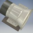 AIR-INTAKE-SCHUBELER-90mm.jpg AIR INTAKE FOR SCHUBELER 90mm Carbon EDF