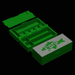 my_project.png Carp box for fishing tools  / print in place