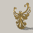 Shapr-Image-2023-09-15-141758.png Angel silhouette, Guardian Angel Ornament, Archangel divine protection, decorative angel figurine, Christmas ornament