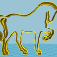 Captura de pantalla (96).png Horse cookie cutter