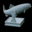Rainbow-trout-trophy-31.png rainbow trout / Oncorhynchus mykiss fish in motion trophy statue detailed texture for 3d printing