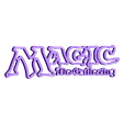Magic-Thegathering-Logo.stl Magic The Gathering - Logo