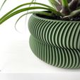 misprint-8375.jpg The Avex Planter Pot with Drainage | Tray & Stand Included | Modern and Unique Home Decor for Plants and Succulents  | STL File