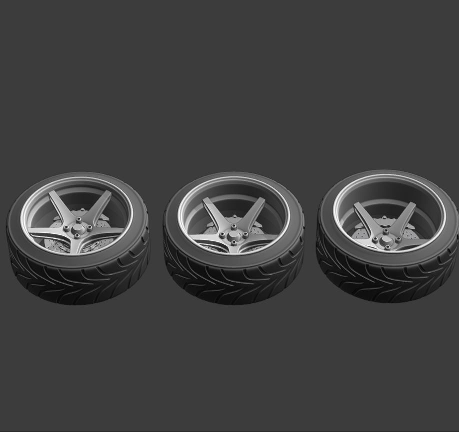 e1.jpg Download file CVC Wheel Set for miniatures 3 offsets • 3D print template, BlackBox
