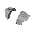White-Scars-0001.png Cataphractii Terminator Shoulder Pads - White Scars