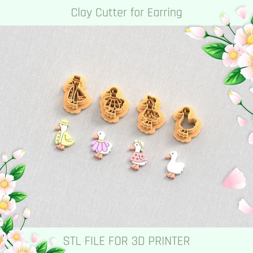 Goose Spring Costumes Pack Clay Cutter