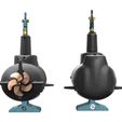 07.jpg Type 209-1200 Submarine 1m long