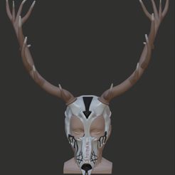 Screenshot_2023-05-22-21-37-28-787.png Free STL file Shaman from the woods mask・3D printing idea to download