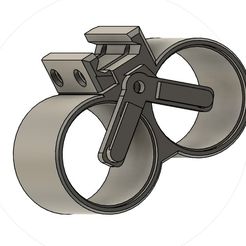 Untitled.jpg Archivo STL AIRSOFT DOBLE 40MM LANZAGRANADAS PICATINNY・Modelo para descargar y imprimir en 3D
