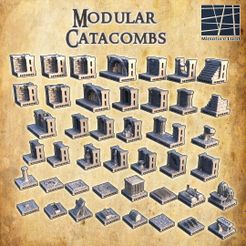 Catacombs-Openlock-2-p.jpg Modular Catacombs Openlock 28 mm Tabletop Terrain